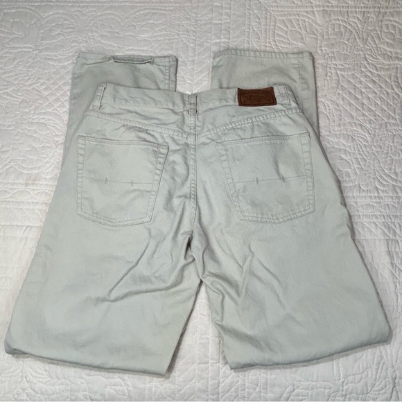 Vintage Polo Ralph Lauren Khaki 650 Straight Fit Cotton Chino Jeans Men’s 30x32 - Picture 2 of 12